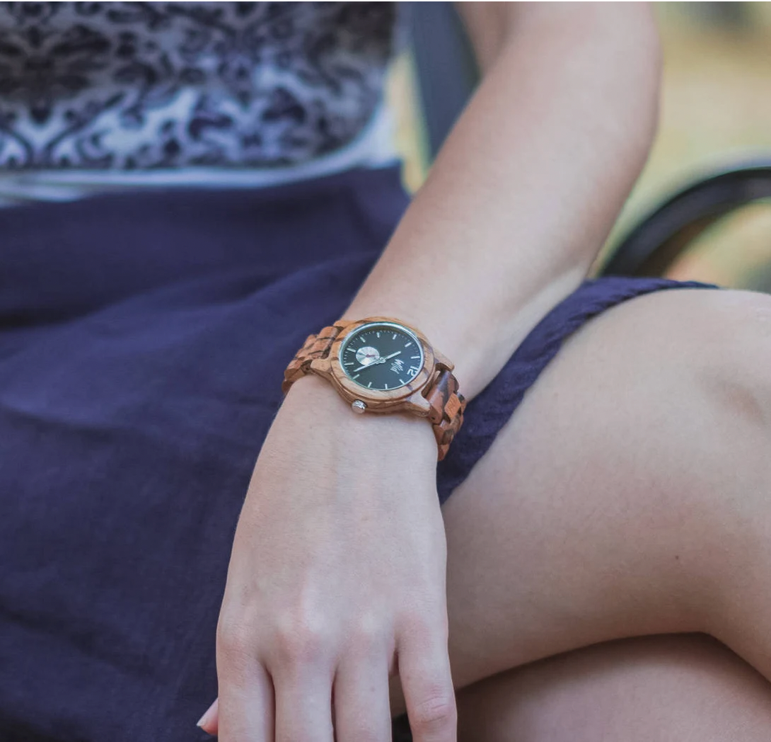 Watch for woman, Wood Watch.