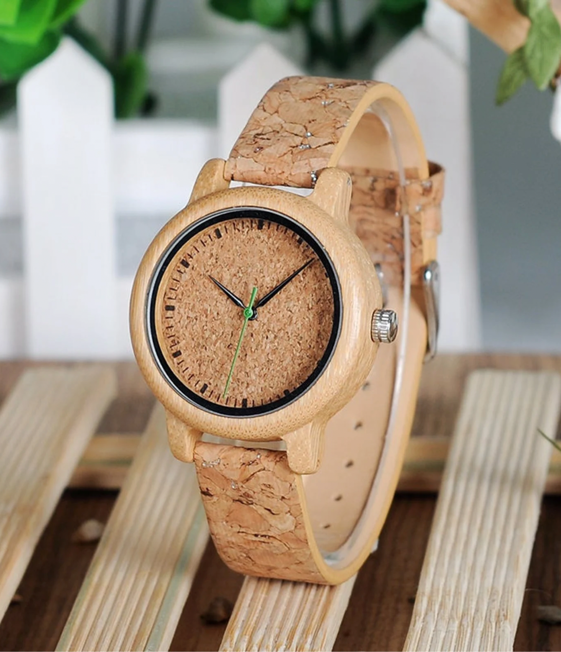 Personalized Bamboo Watches.