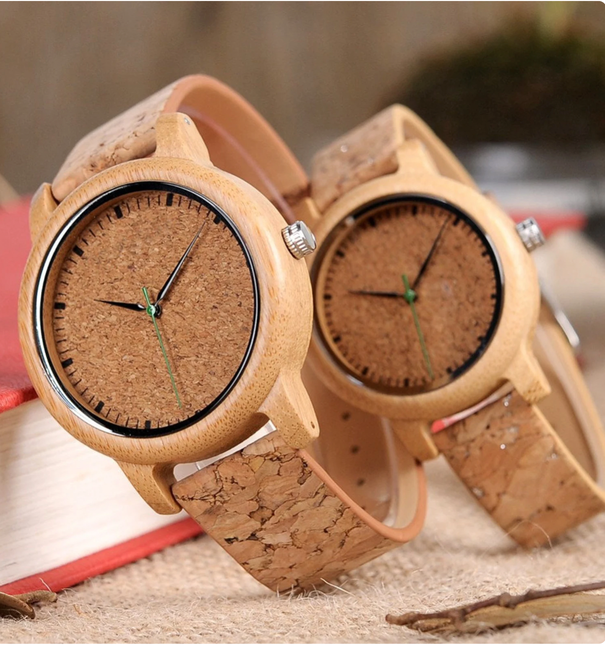 Personalized Bamboo Watches.